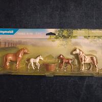 Playmobil famiglia pony 70682