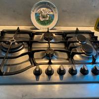 PIANO COTTURA A GAS 5 FUOCHI GHISA USATO ARISTON