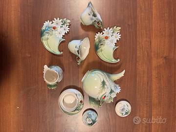 Franz Collection Ladybug Sculptured Porcelain Set