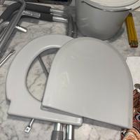 SEDUTA COMODA WC ANZIANI DISABILI SEDIA DA COMODO