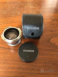 OBIETTIVO MACRO SUPER WIDE TITANIO 0,42X AF