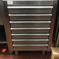Cassettiera 7 cassetti per bacinelle pizza 55x75