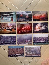 Lotto foto curva Fiesole ultras Fiorentina