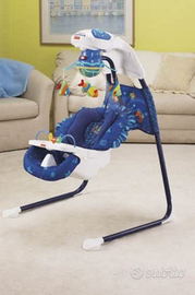 Culla dondolo sdraietta Fisher Price acquarium