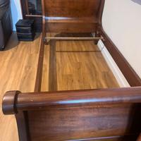 Letto a barca in stile Luigi Filippo