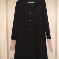 Cappotto nero elegante taglia 46