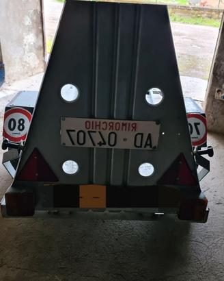 Carrello per trasporto moto