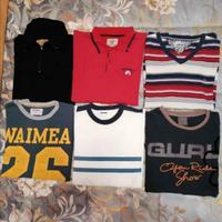 Sei magliette da uomo vari modelli TAG XL. 