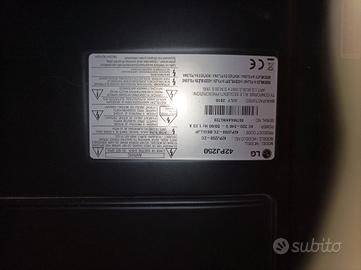 ricambio TV LG  plasma 42 PJ250