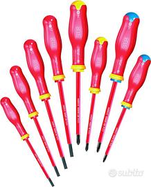 Usag U00910106 Serie Giraviti Isolati 1000V, Rosso
