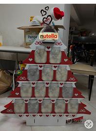 Albero natale nutella