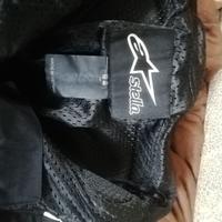 pantaloni tuta in pelle da moto Alpinestars da don