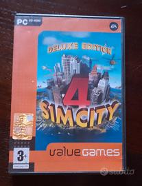 SimCity 4 Deluxe PC - 2 CD+manuale con codice 