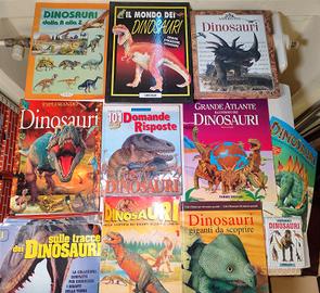 13 Libri dinosauri per bambini + poster