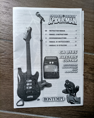 Chitarra elettrica giocattolo BONTEMPI