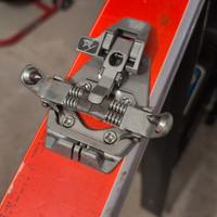 SKI TRAB PIUMA 178 con pelli nuove POMOCA gialle