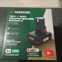 Batteria 12v 4ah parkside 