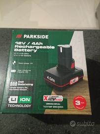 Batteria 12v 4ah parkside 