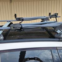 Barre da tetto + 2 portabici