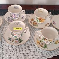 Tazze da tè in porcellana Elisabethan