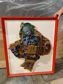 Scultura orologio arte contemporanea