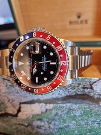 ROLEX GMT 16710 FULL SET  PARI AL NUOVO SERIAL F.