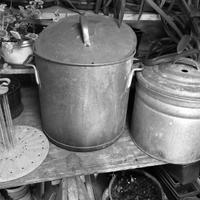 Pentoloni in acciaio zincato