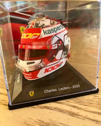 Modellino Casco Leclerc RARO