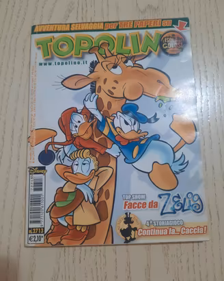 giornaletto a fumetti di topolino