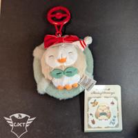 Pokémon Center – Portachiavi Rowlet "Holiday Bless