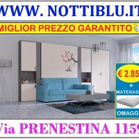 Letto a Scomparsa CONFORT 2p + MATERASSO OMAGGIO