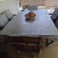 Tavolo in legno massiccio da terrazza esterna