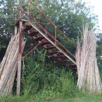 Scala acciaio 3 metri altezza