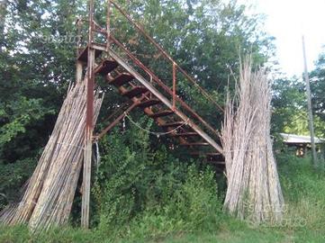 Scala acciaio 3 metri altezza