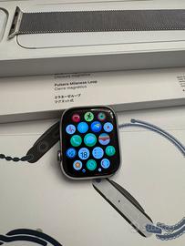 Apple Watch Series 7 45 mm in acciaio, GPS + Cell