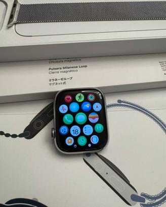 Apple Watch Series 7 45 mm in acciaio, GPS + Cell