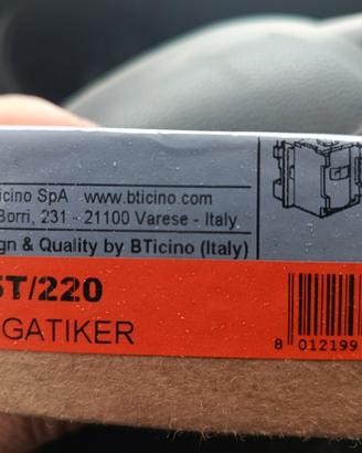 BTICINO  MEGATIKER Sganciatore a lancio M5T/220