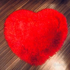 Tappeto cuore risso