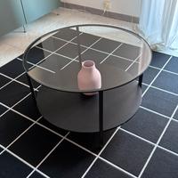 Tavolino IKEA VITTSJÖ nero vetro