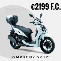 Sym Symphony 125 SR E5 Plus Bauletto compreso