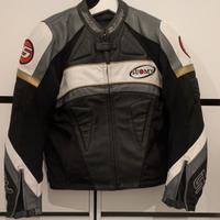 Giacca moto in pelle Suomy uomo/donna tg 46/48