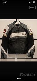 Giacca moto in pelle Suomy uomo/donna tg 46/48