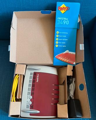 Modem Router Fritzbox 3490 come nuovo