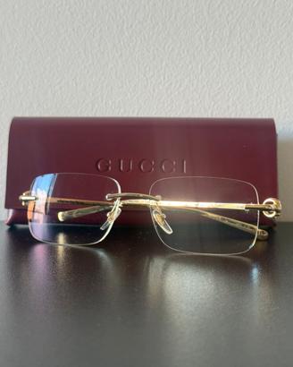 Occhiali Gucci GG1703O - Tg. 55 - Montatura Oro