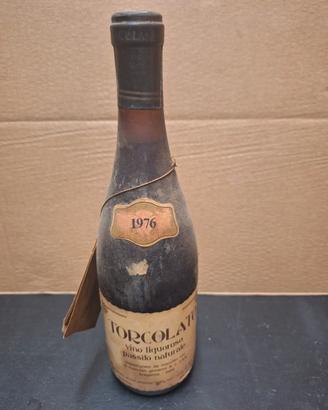 Bottiglia di vino Torcolato del 1976 