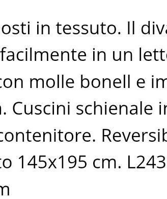 divano penisola