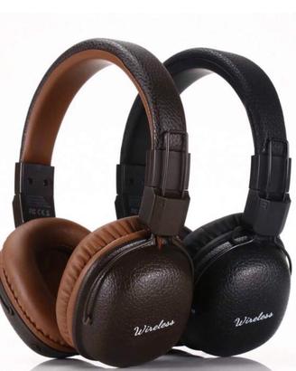 Cuffie Wireless 2025 – Bluetooth 5.4 - marrone
