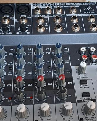 Mixer behringer xenyx 808