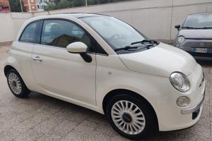 Fiat 500 benz tetto panoramico
