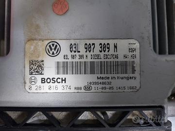 Centralina motore 03L907309N 0281016374 VW AUDI